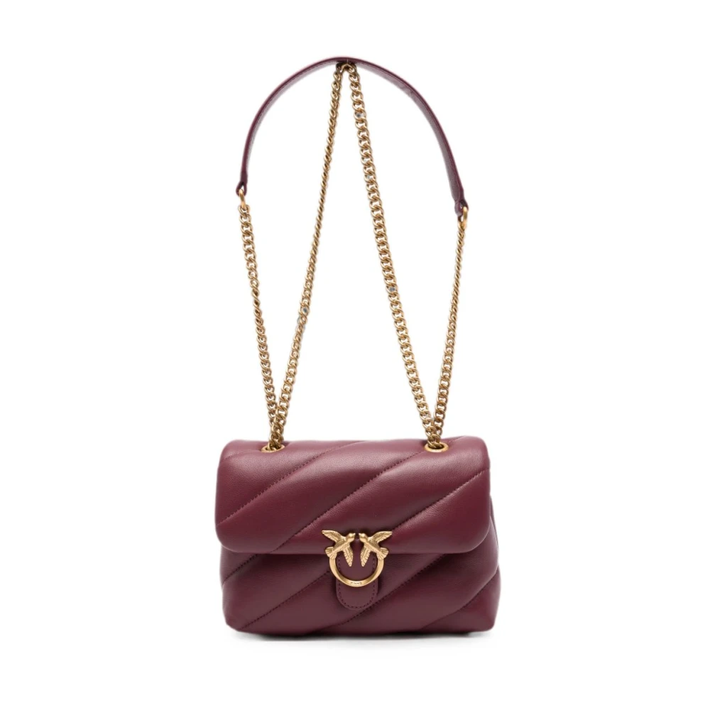 Pinko Love Puff Mini - Female - Shoulder Bags - Red - One Size - Bags