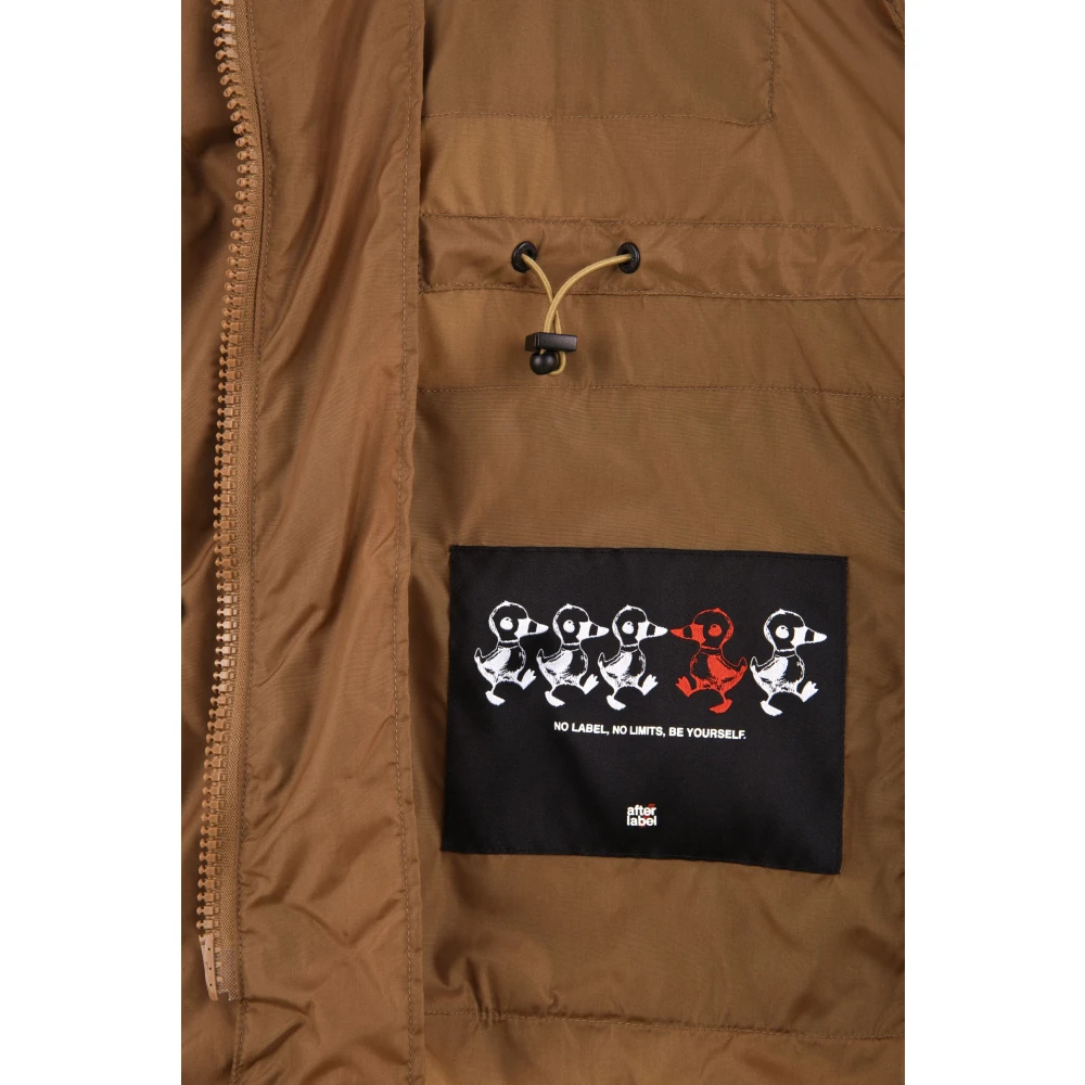 Afterlabel Light Jackets Brown Dames