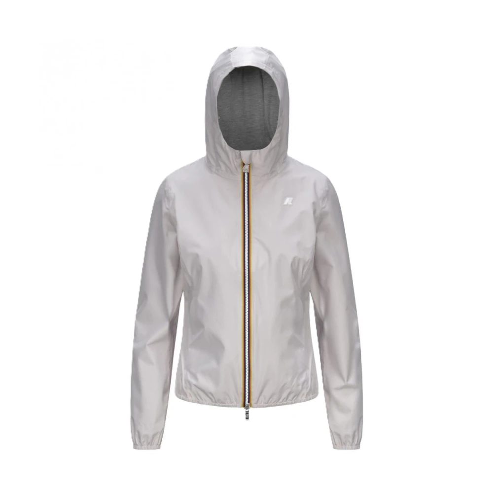 K-way Polyester Puffer en Parka Jassen White Dames