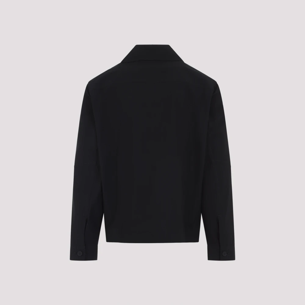 Craig Green Zwarte Katoenen Jas Modern Ontwerp Black Heren