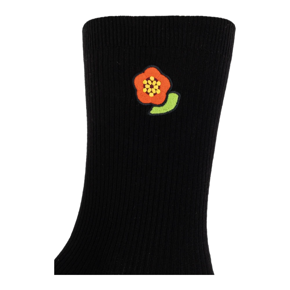 Kenzo Katoenen sokken Black Heren