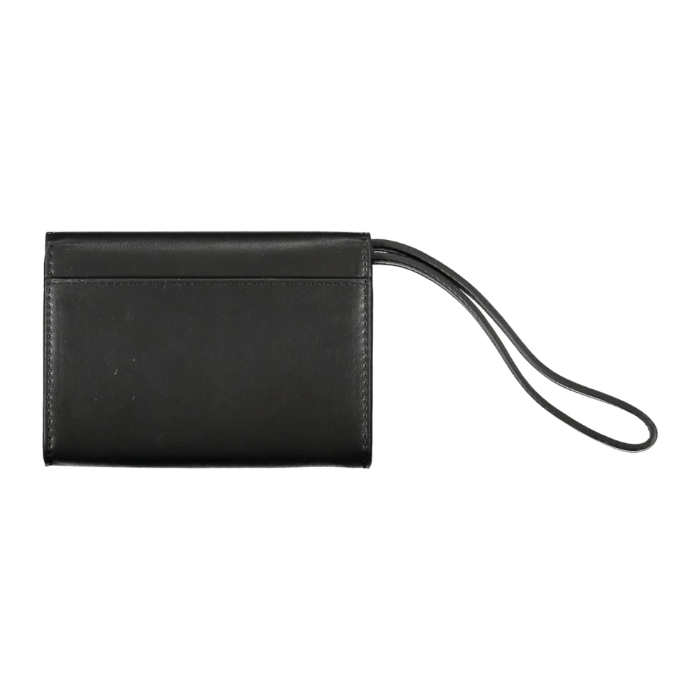 Calvin Klein Zwarte Damesportemonnee met Ritsportemonnee Black Dames