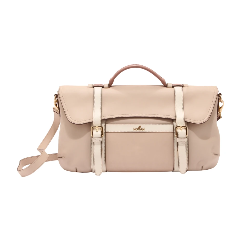 Hogan - Bags > Handbags - Beige - Hogan - Modalova