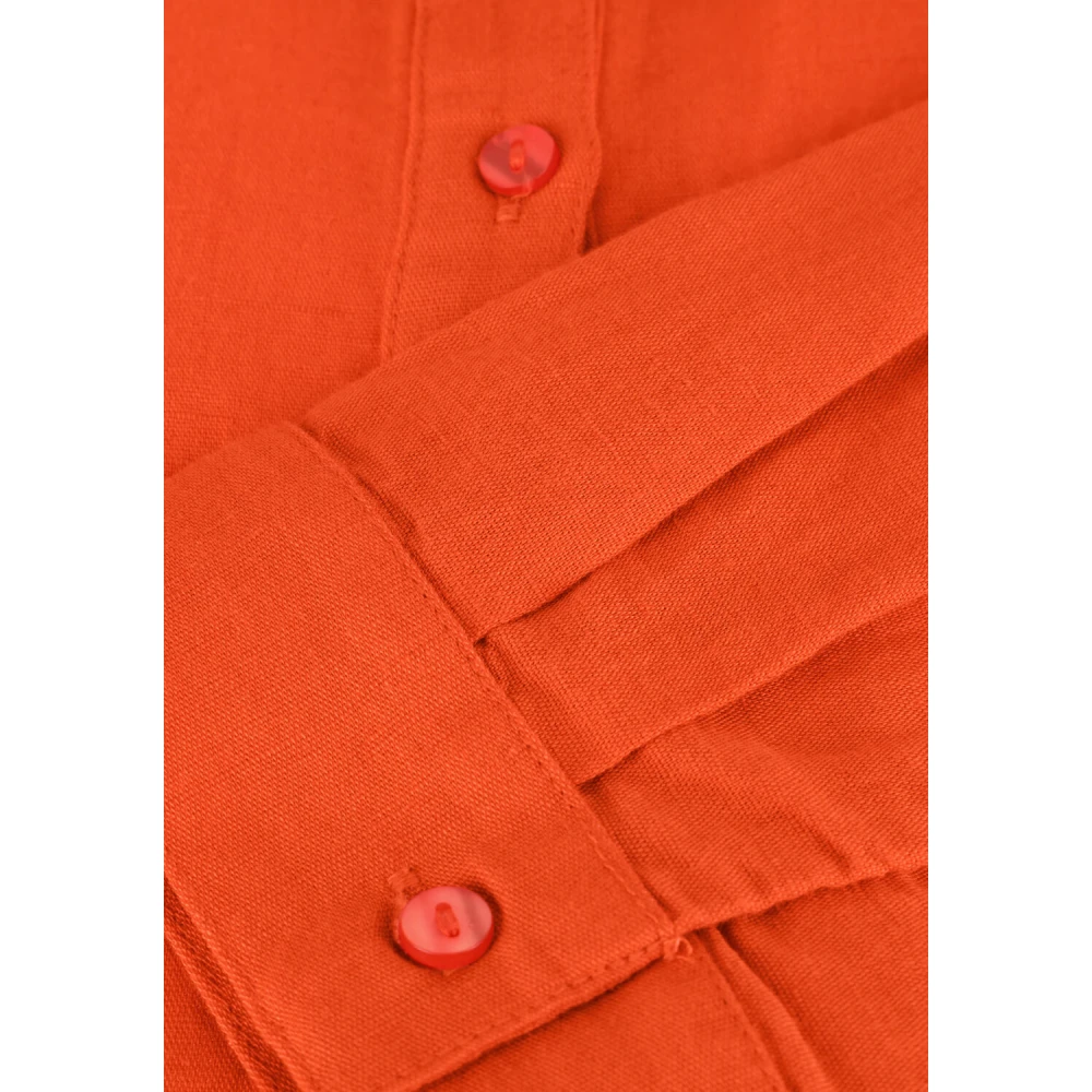 moss copenhagen Rode Mini Jurk Mirilla 3 4 Red Dames