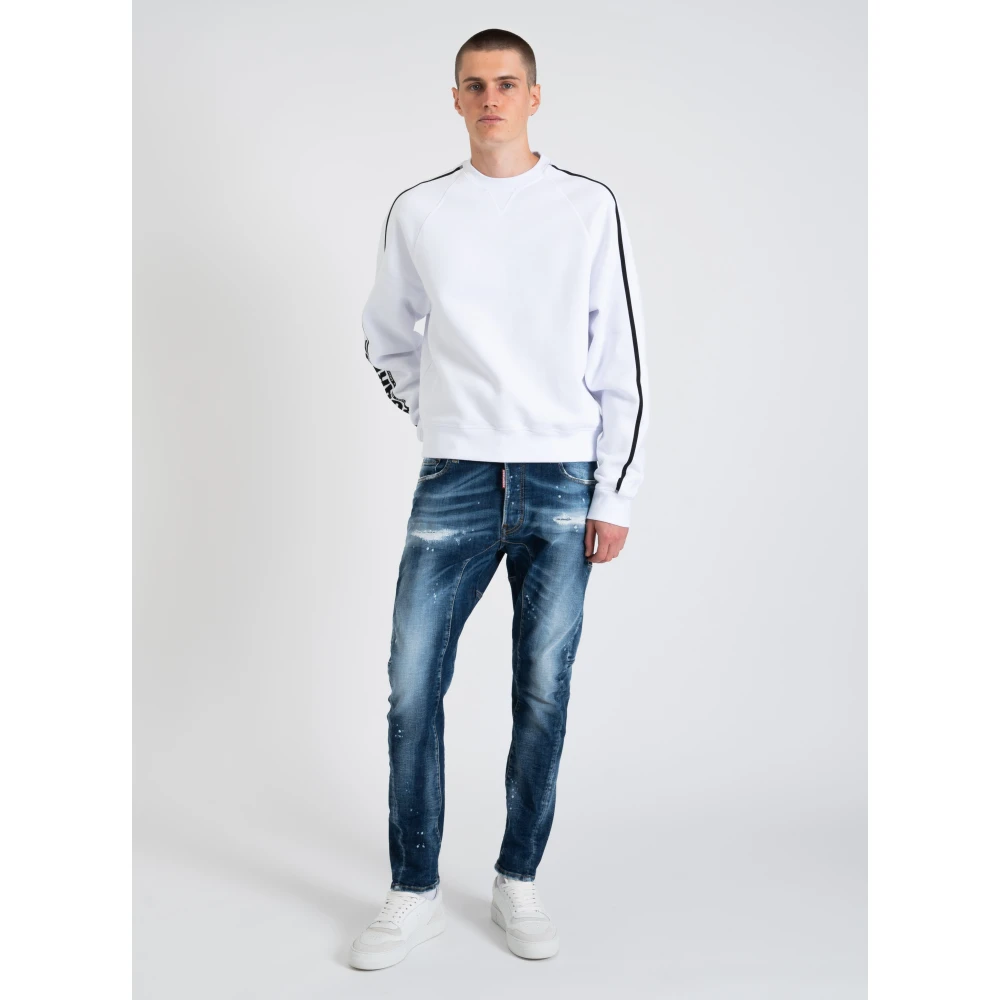 Dsquared2 Katoenen sweatshirt White Heren