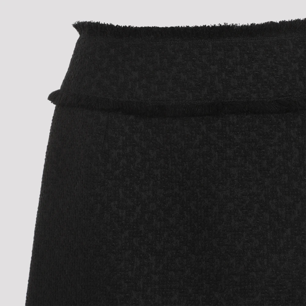 Dolce & Gabbana Zwarte Rokken Aw24 Dameskleding Black Dames