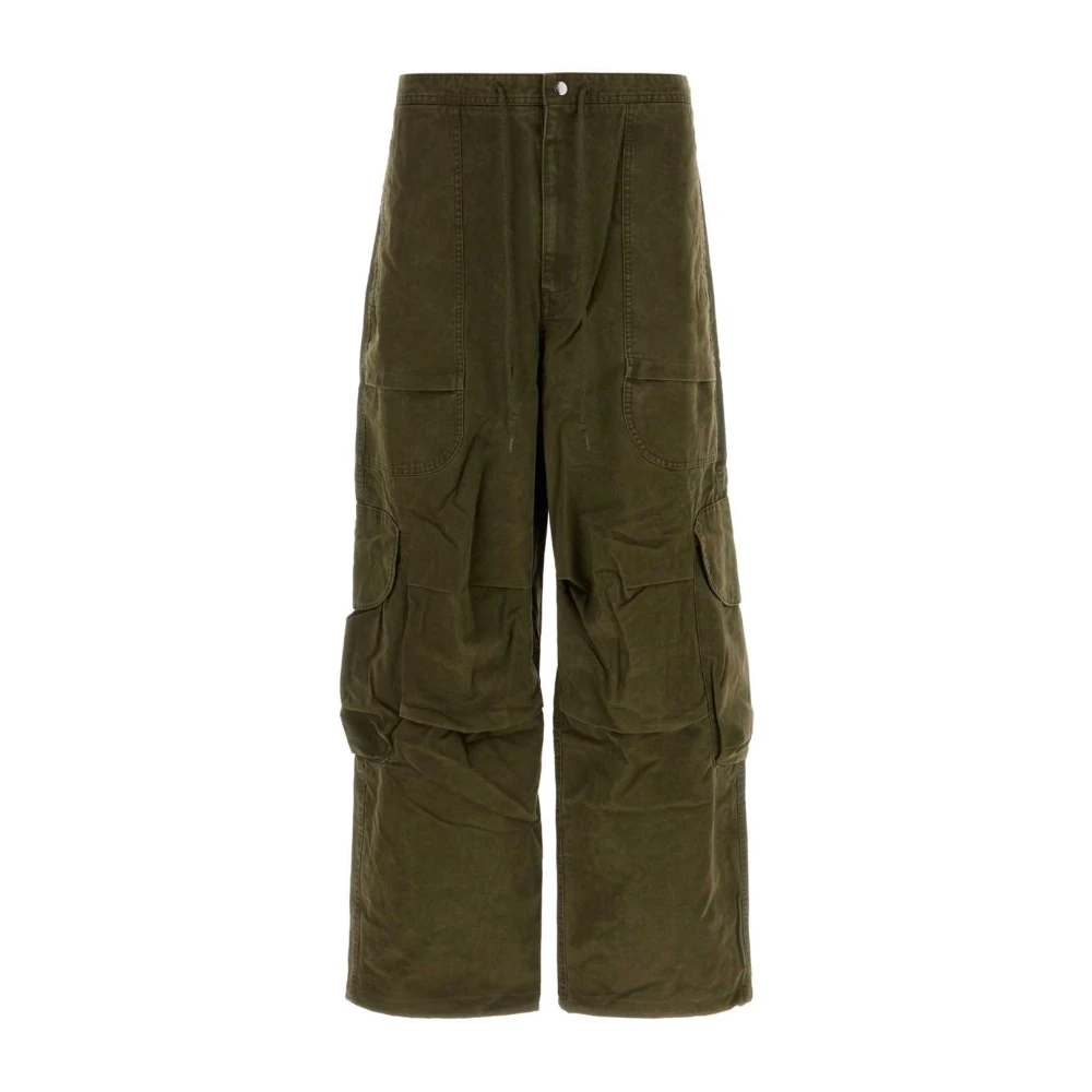 Cargo Pant i Army Green Bomuld