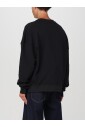 sweat-shirt-noir-a-col-rond