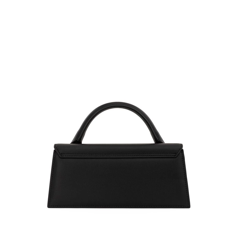 Jacquemus Elegante Zwarte Lederen Handtas Black Dames