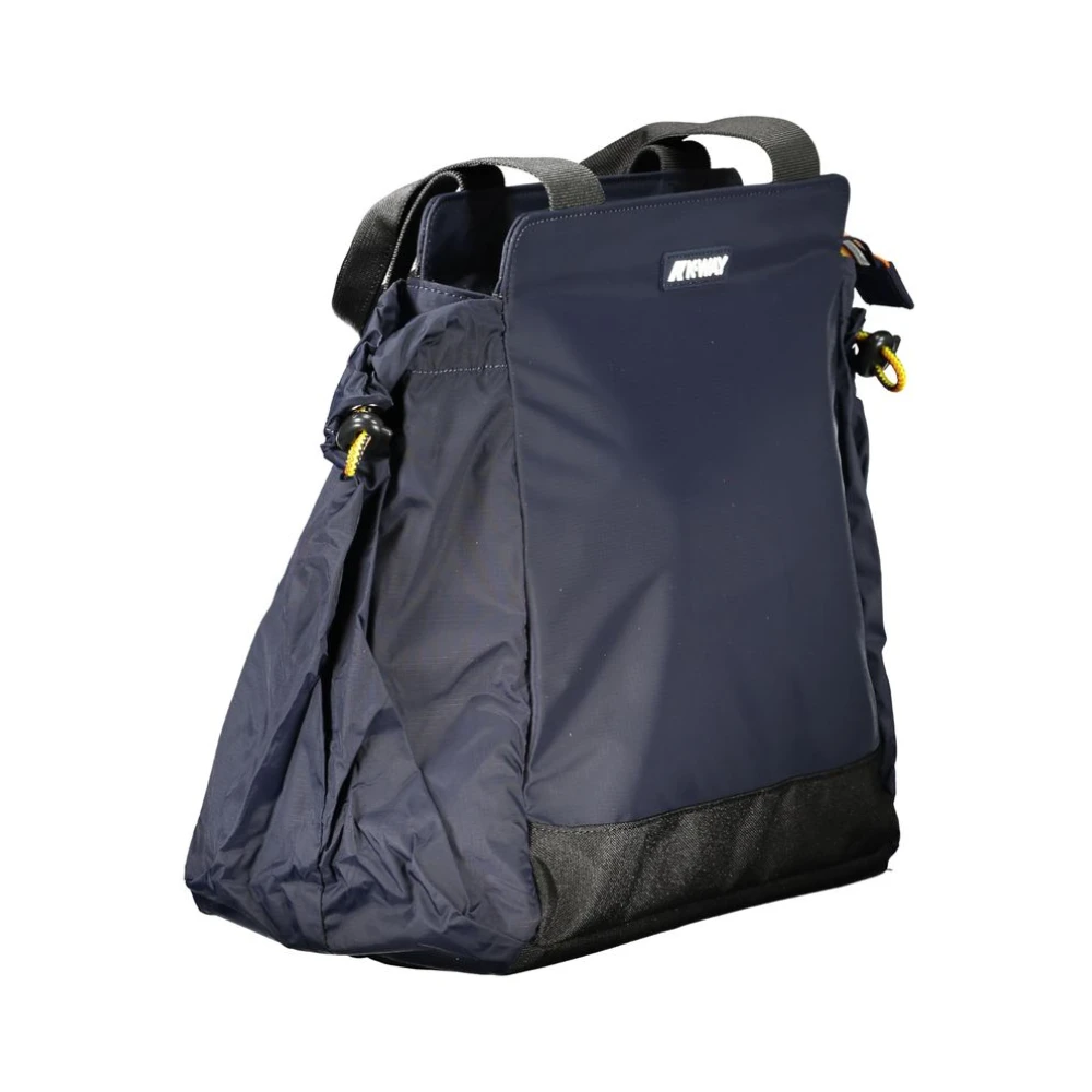 K-way Blauwe Polyamide Handtas | Stijlvol Model Blue Dames