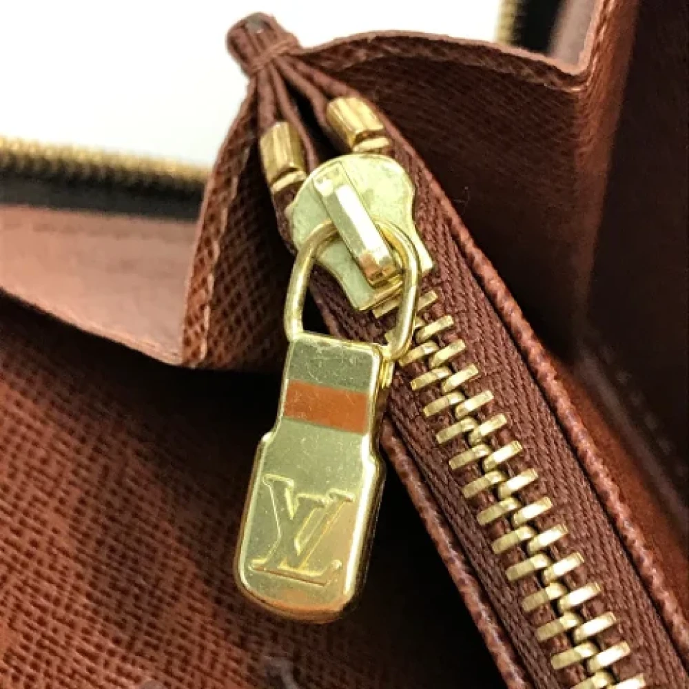 Louis Vuitton Vintage Pre-owned Canvas wallets Brown Dames