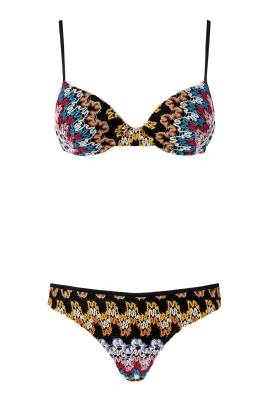 Zig-Zag Balconette Bikini MultiColour