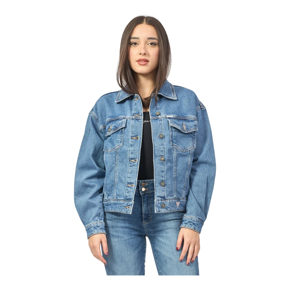 Jackets > Denim Jackets - - Guess - Modalova
