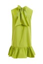 ruffle-mini-dress-with-ruched-details