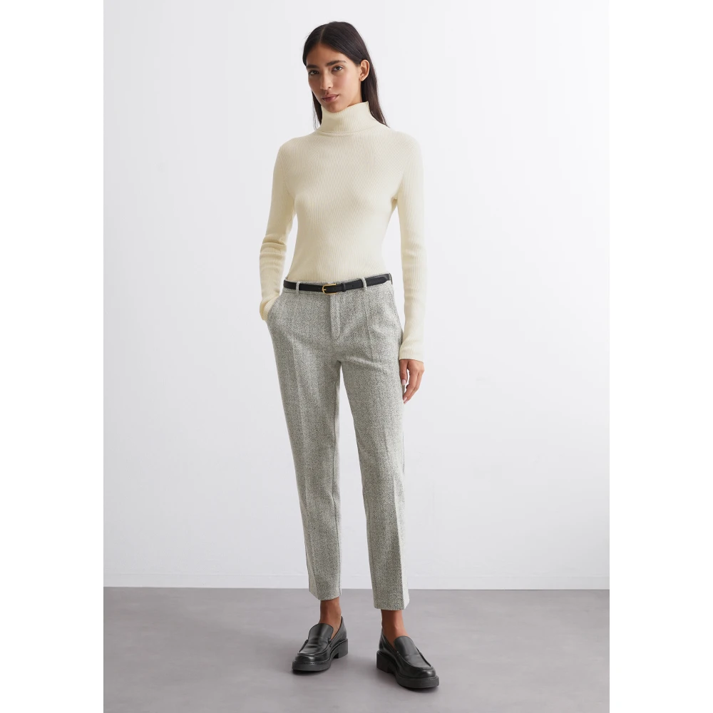 Marc O'Polo Jerseybroek normaal Gray Dames