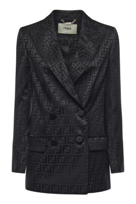 black-silk-jacquard-double-breasted-jacket