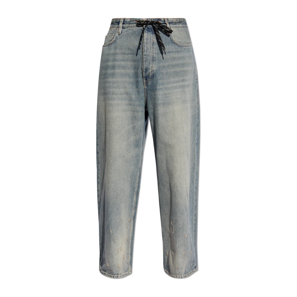 Balenciaga Jeans met een vintage effect Blue Heren