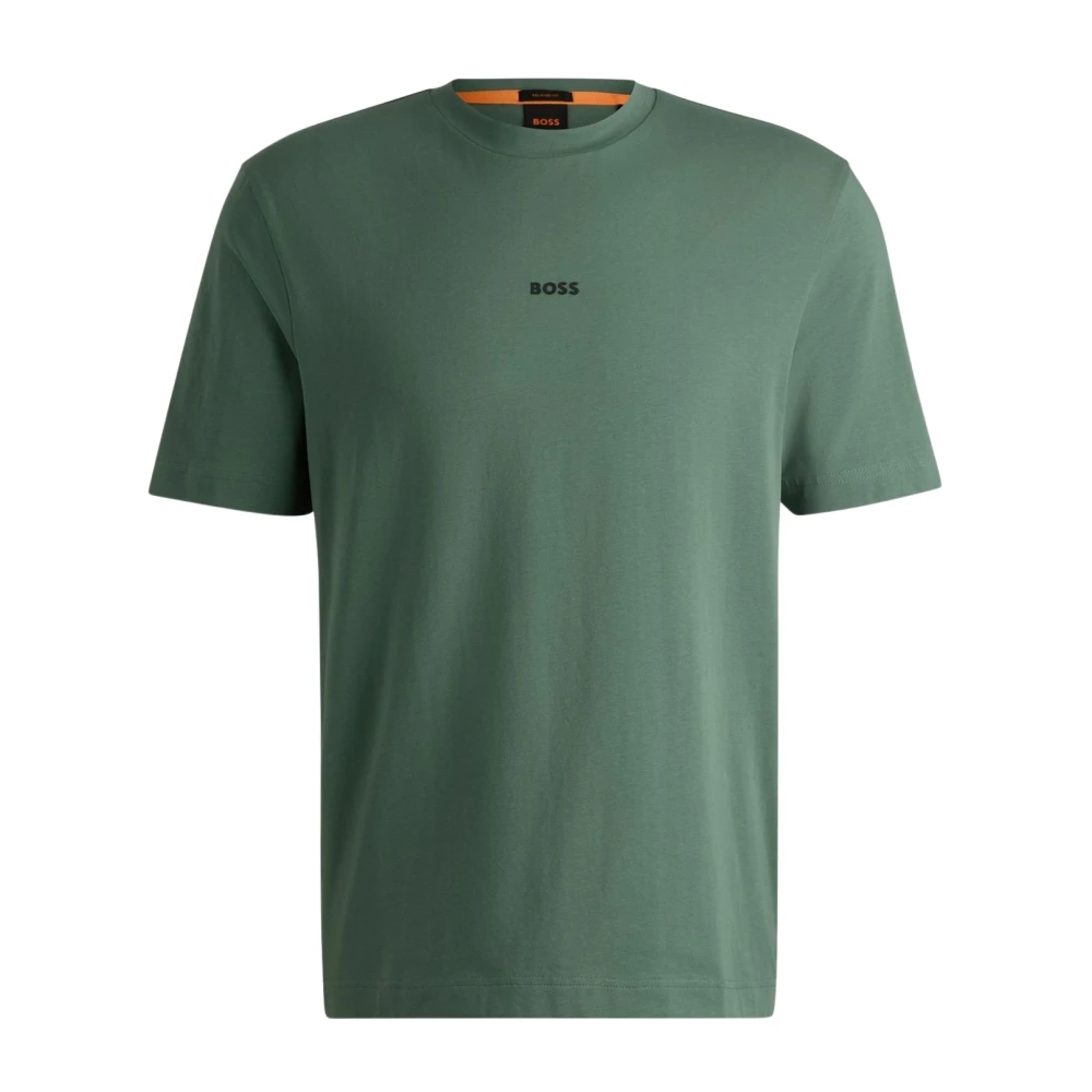 Hugo Boss Heren Casual T-shirt Green Heren