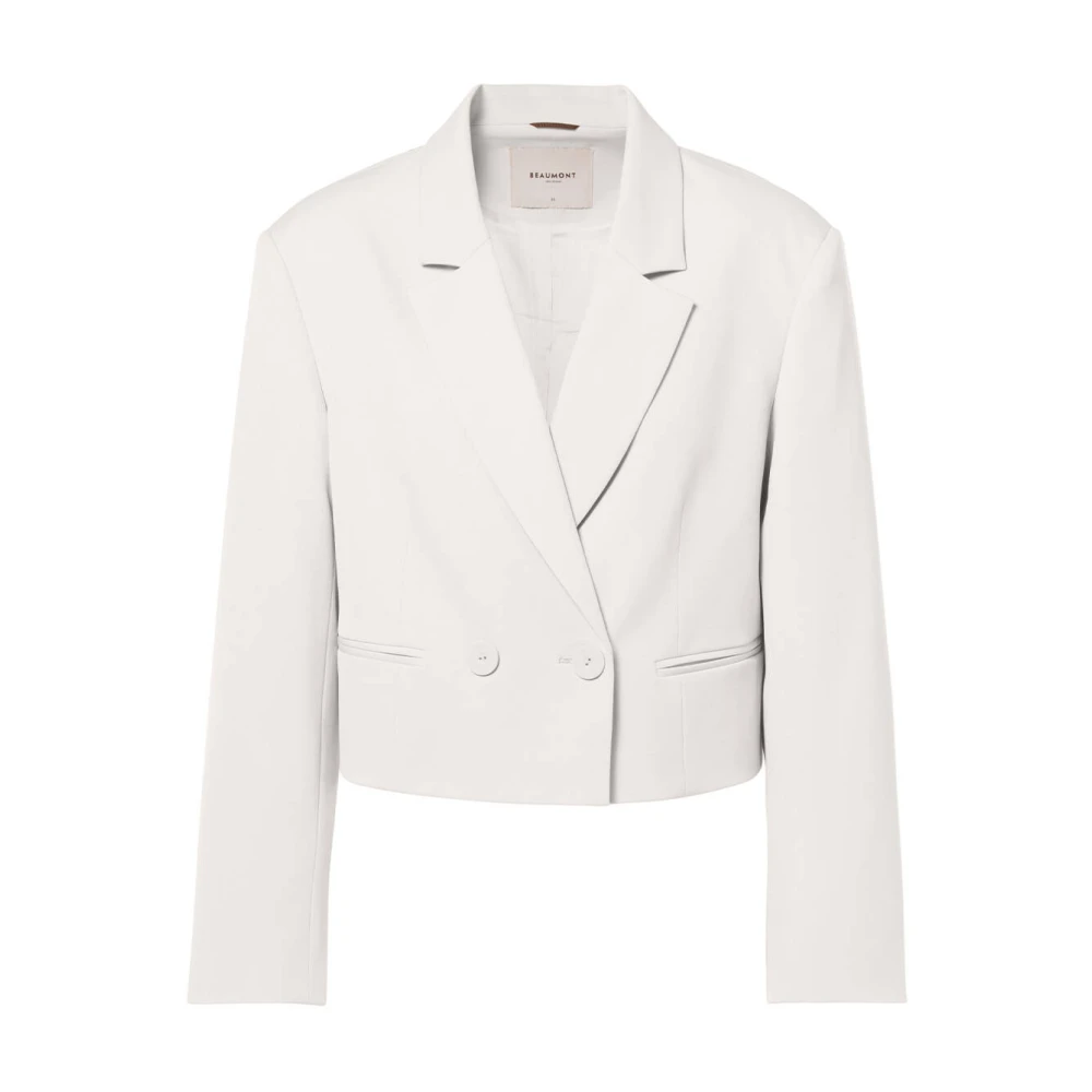 Beaumont Pleun Blazer White Dames