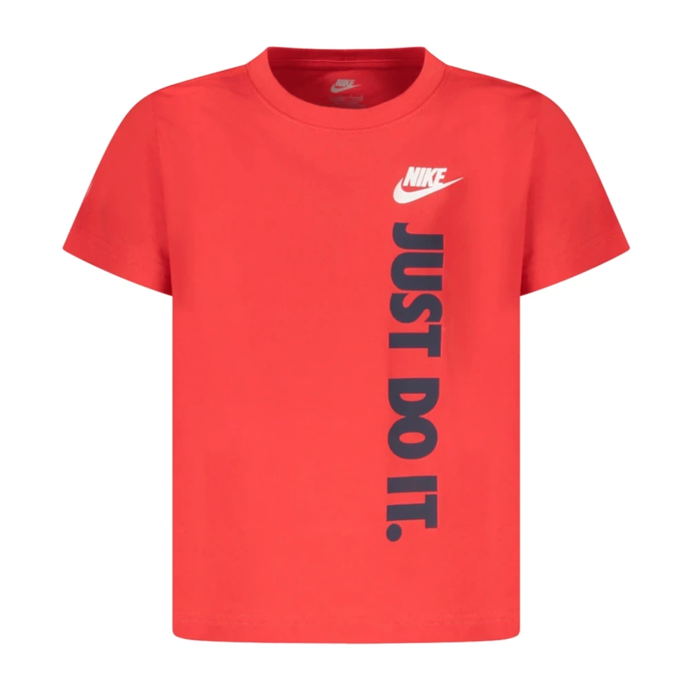 Nike Red Complete Set - Male - Kids Short Sleeve T-Shirts - 7 Y - Kids