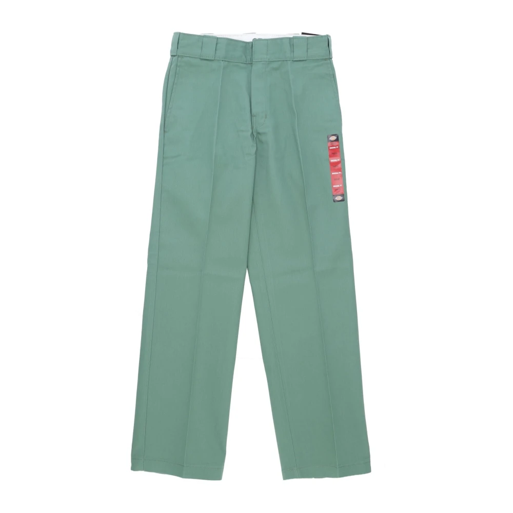 Dickies Green Dark Ivy Work Pant Regular Fit - Male - Straight Trousers - W31 L32 - Trousers
