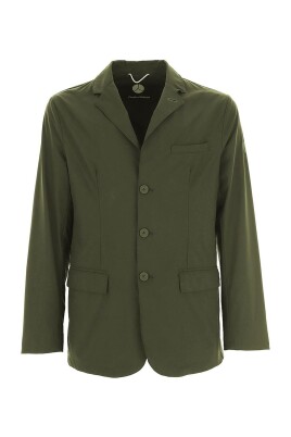 green-water-repellent-blazer-with-flap-pockets