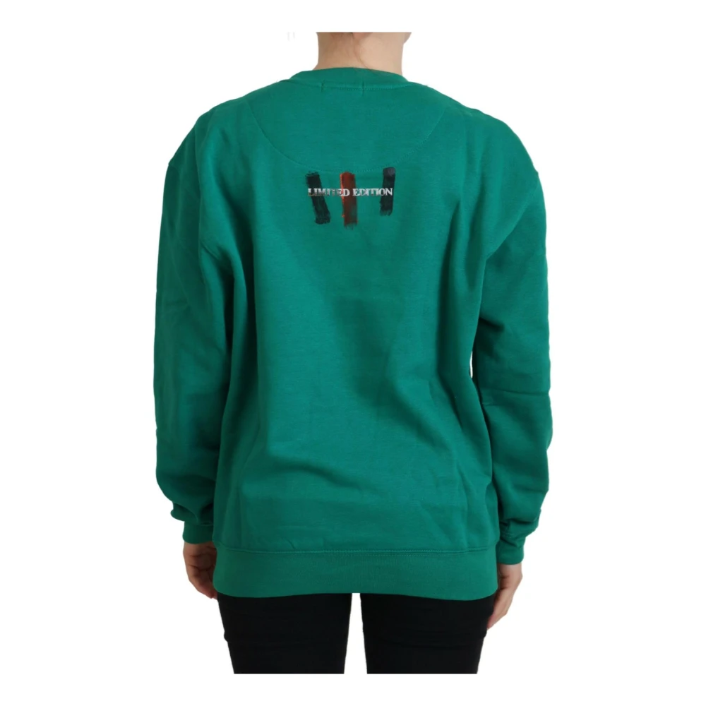 Philippe Model Groene Bedrukte Trui met Lange Mouwen Green Dames