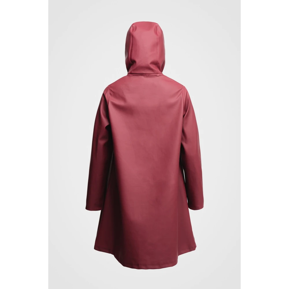 Stutterheim Stockholm Hilltop Raincoat Red Dames