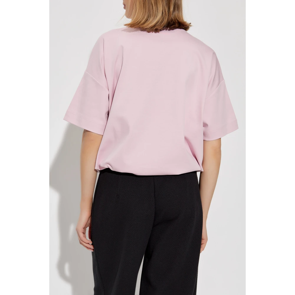 Emporio Armani T-shirt met logo Pink Dames