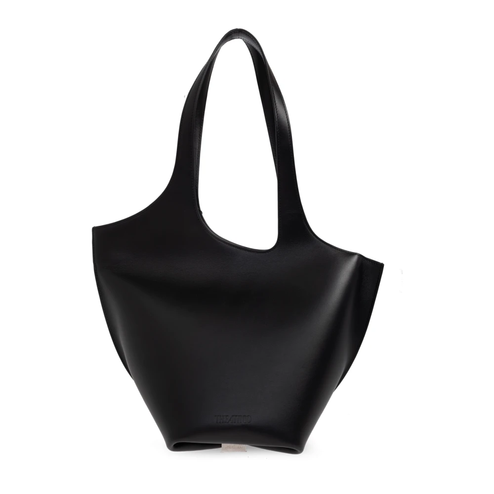 The Attico Women's Black La Scoop Medium Shopper Bag