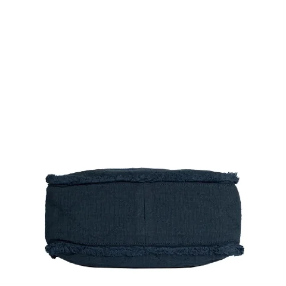 Chanel Vintage Pre-owned Fabric chanel-bags Blue Dames