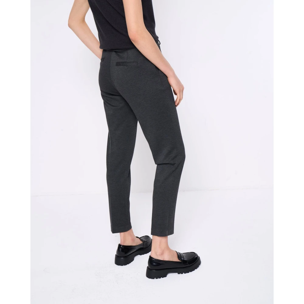 Silvian Heach Slim Fit Sigarettenbroek Gray Dames