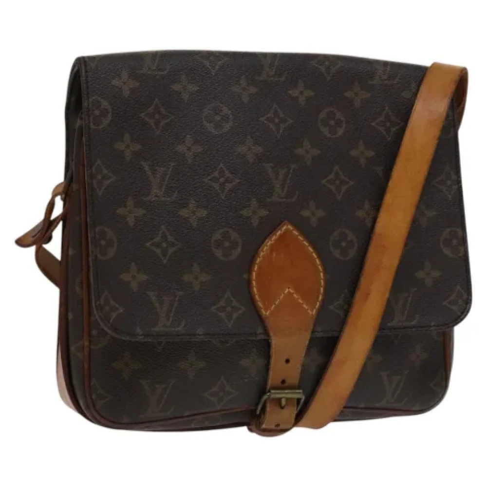 Louis Vuitton Vintage Pre-owned Canvas louis-vuitton-bags Brown Dames
