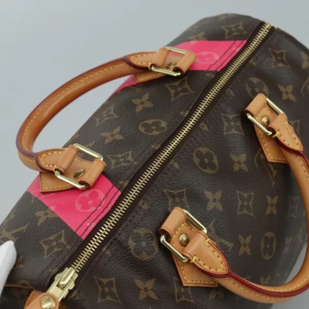 Louis Vuitton Vintage Pre-owned Canvas handbags Brown Dames