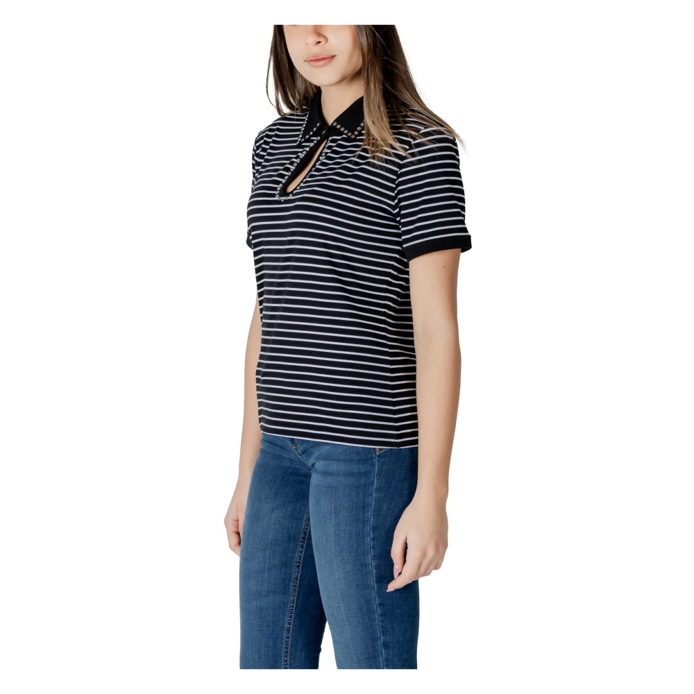 Liu Jo Korte Mouw T-shirt Katoenmix Collectie Multicolor Dames