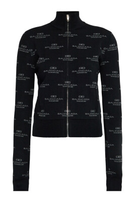 cardigan-with-logo