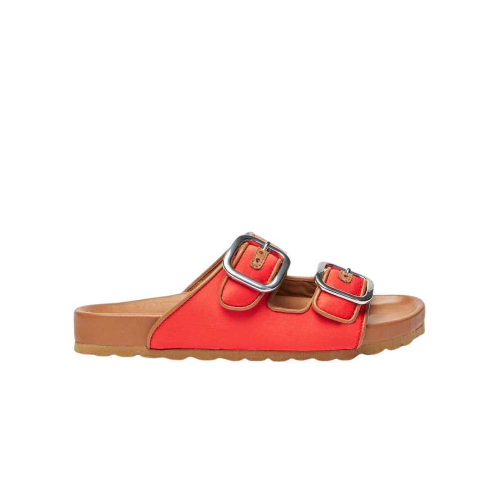 Scarosso Donna Rosso - Isa Ciabatte - Shoes - 36 Eu