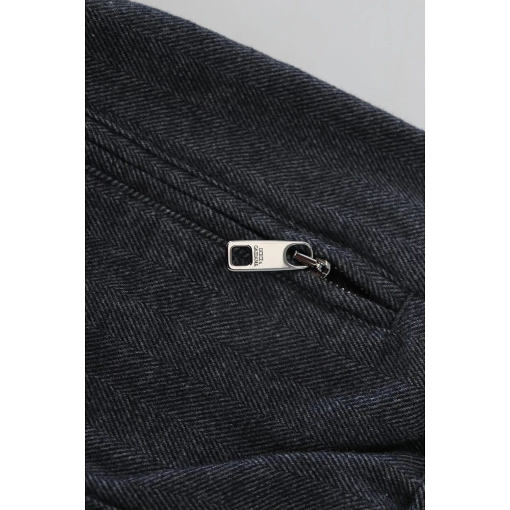 Dolce & Gabbana Elegante grijze katoenen joggers Gray Heren