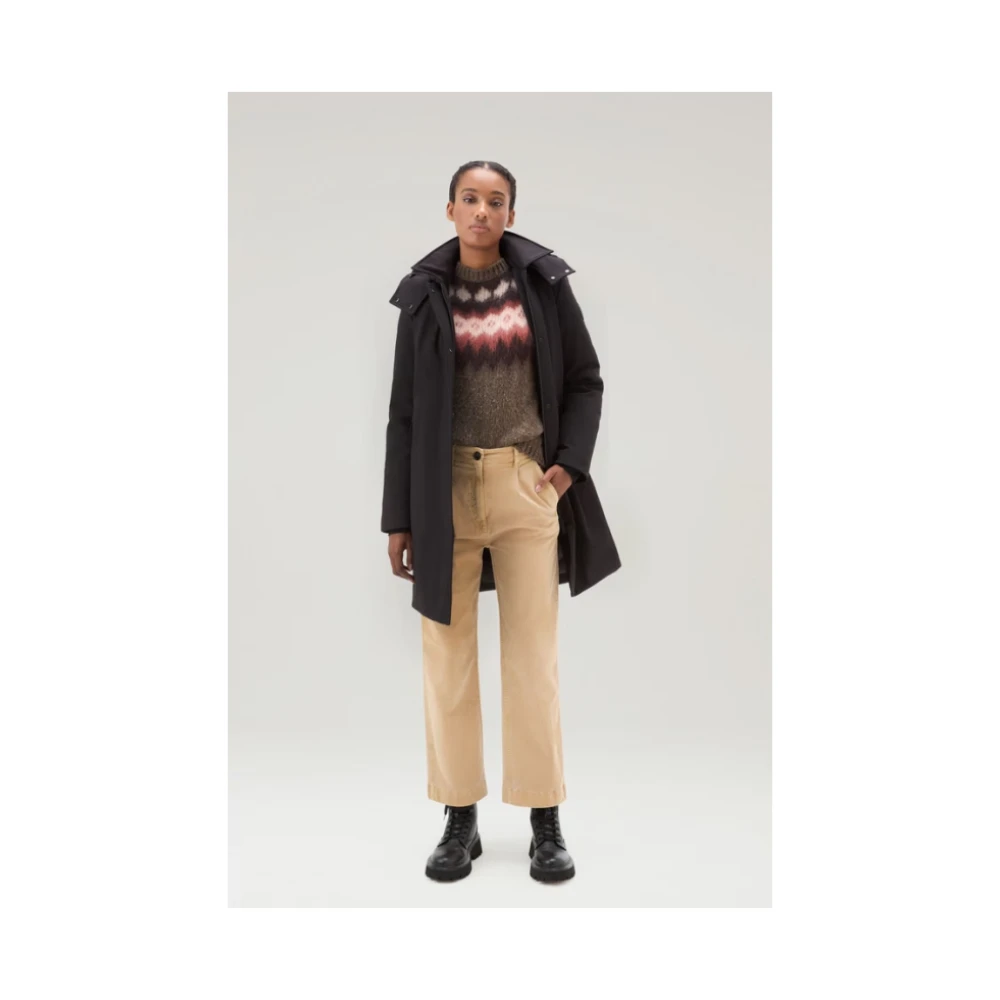 Woolrich Softshell Trench Black Dames