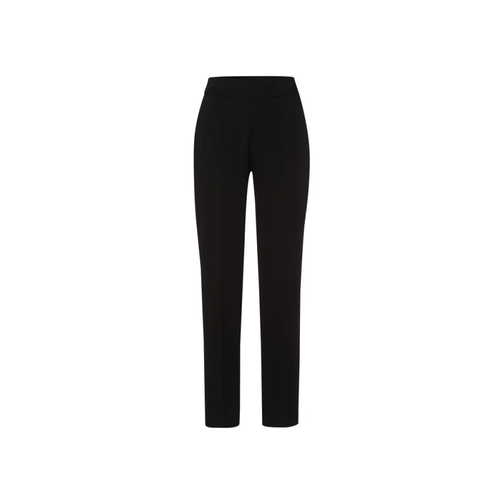 Frank Walder Stoffen Broek Black Dames