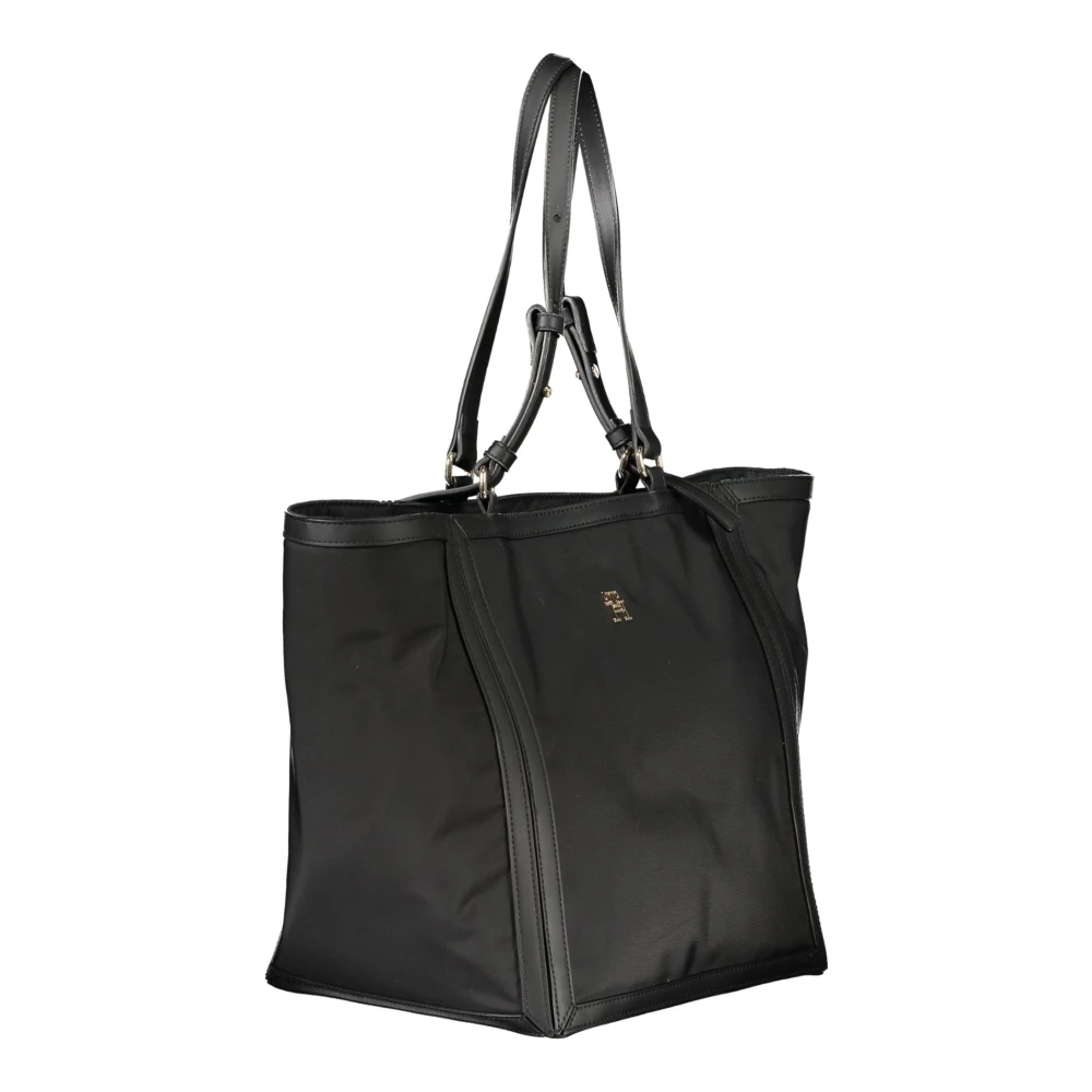 Tommy Hilfiger Zwarte dames schoudertas met verstelbare banden Black Dames