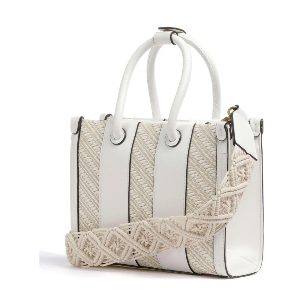 Liu Jo Beige Handtas met Metalen Details Beige Dames