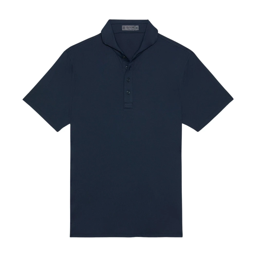 G Fore Essential Pique Polo in Twilight Blue Heren