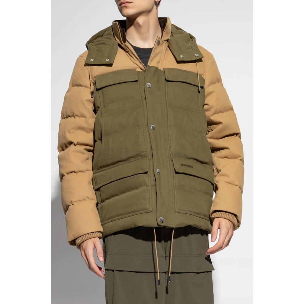 Dsquared2 Jas met zakken Green Heren