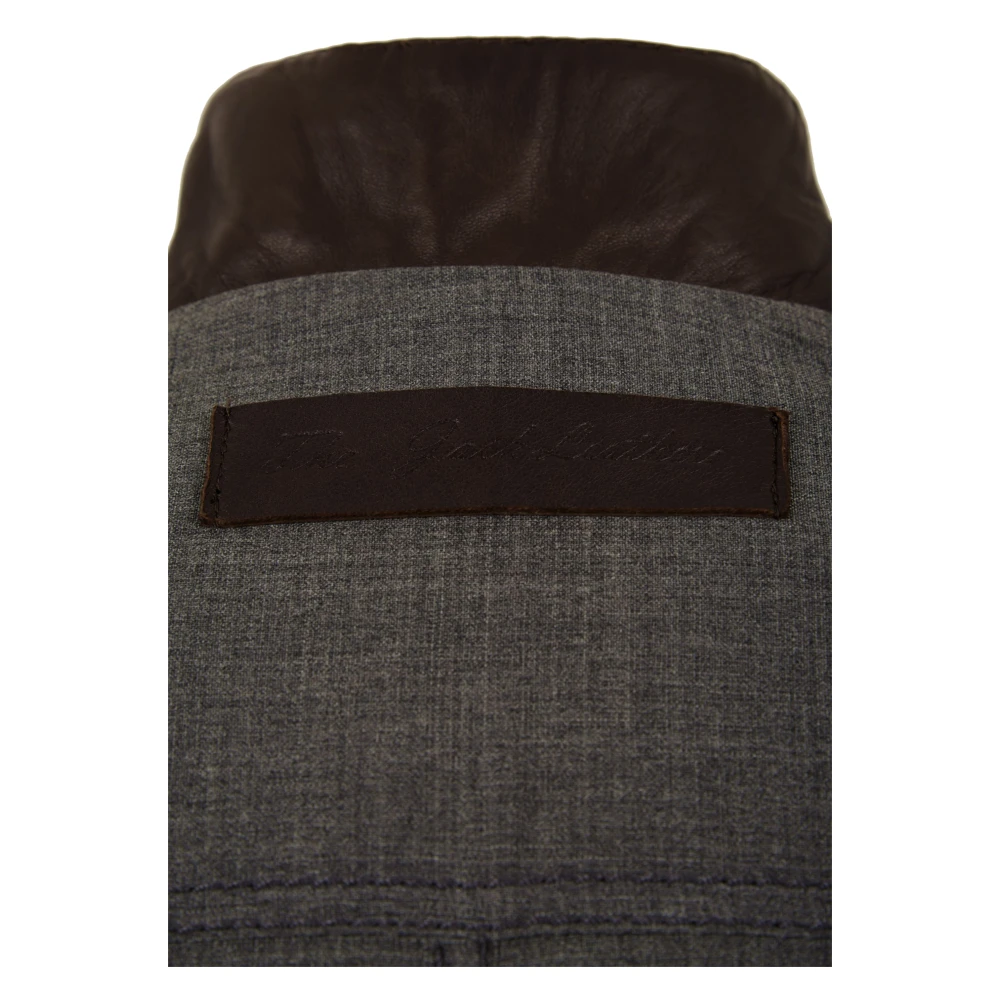 The Jack Leathers Fresco Napl Wood Brown Leren Jassen Brown Heren