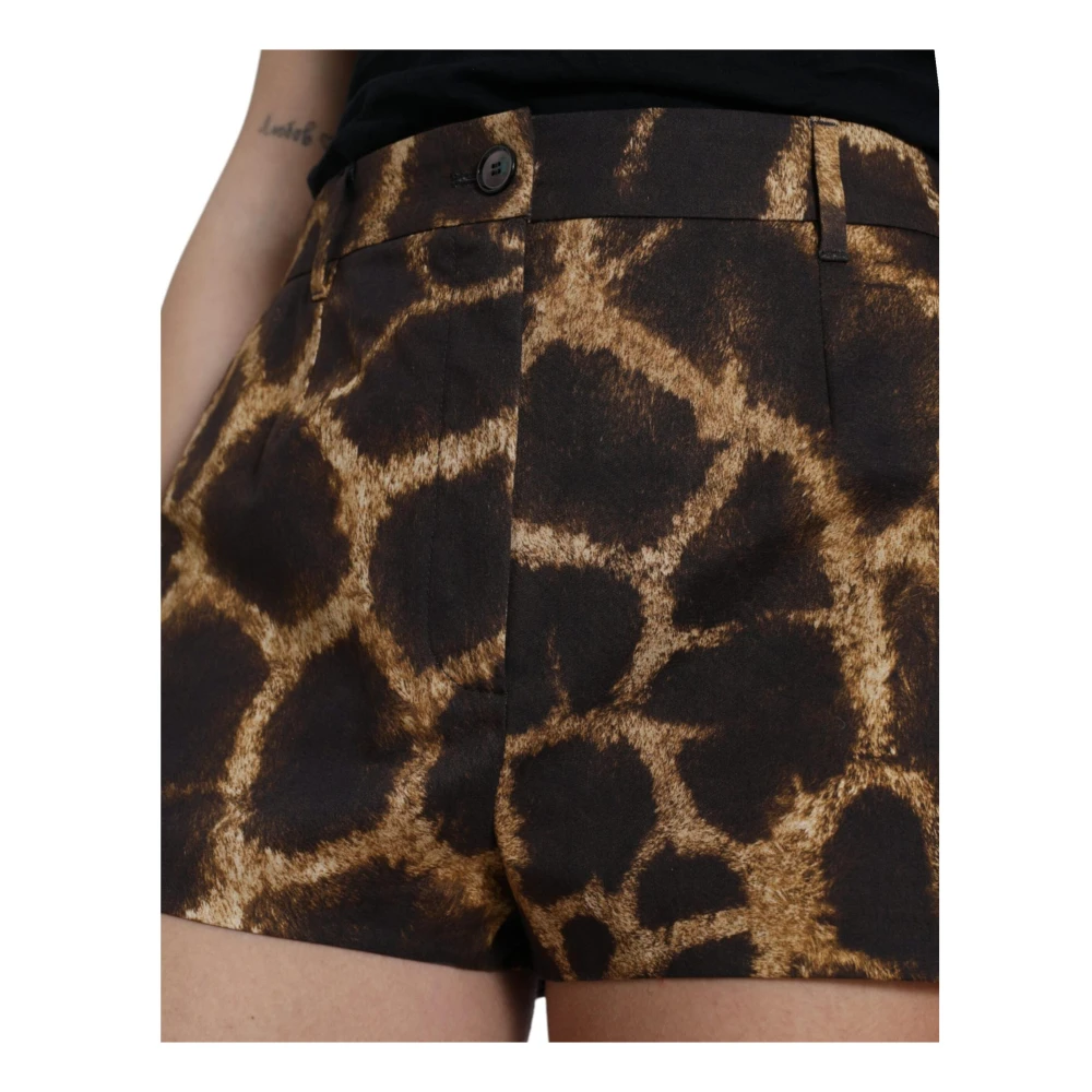 Dolce & Gabbana Short Shorts Brown Dames