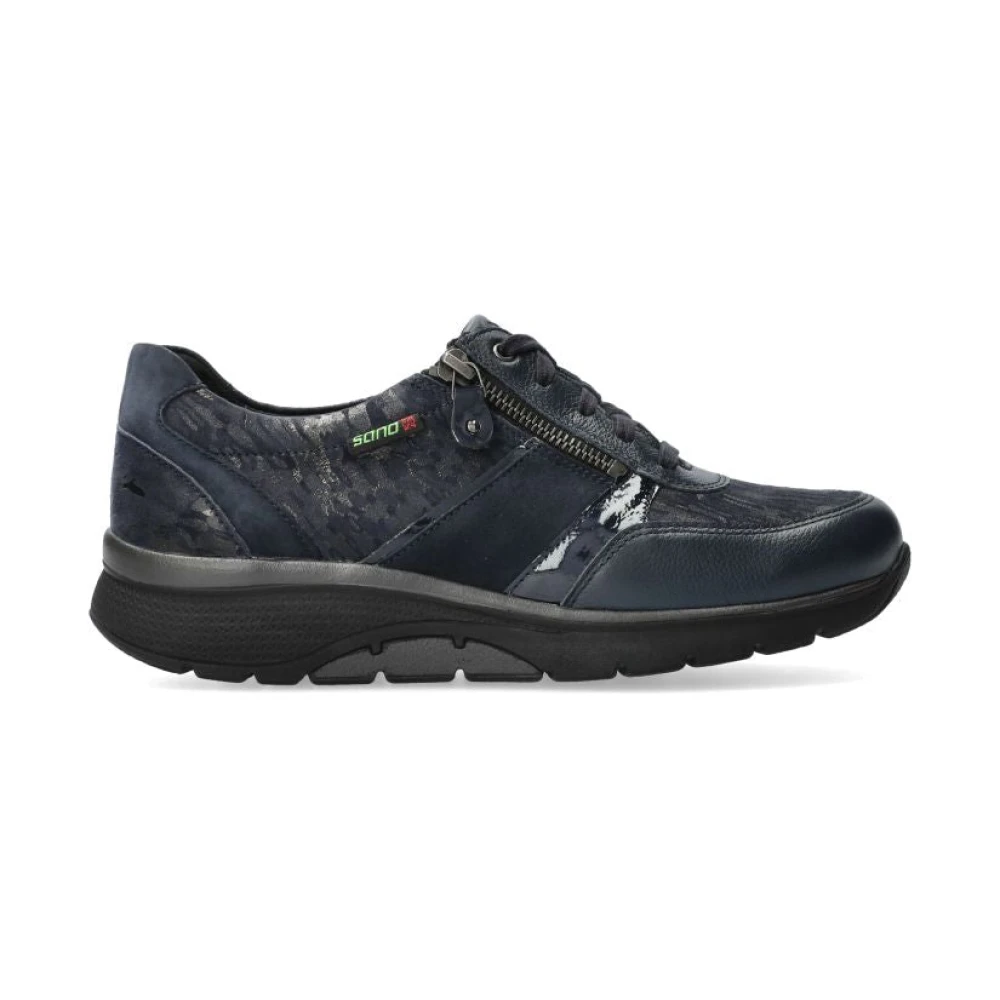 Mephisto Elegante en Comfortabele Dames Sneaker Dames Schoenen Blauw