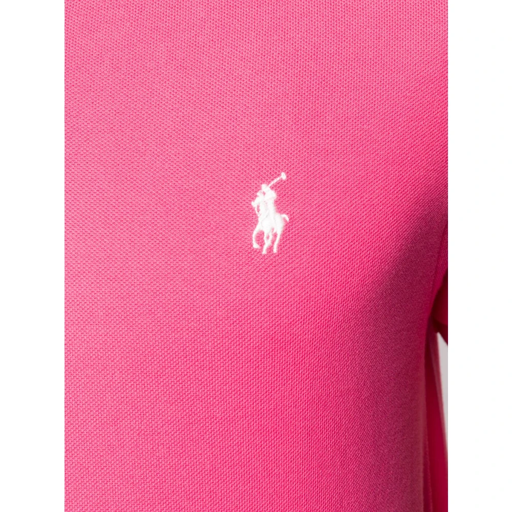 Polo Ralph Lauren Roze Geborduurd Logo Poloshirt Pink Heren