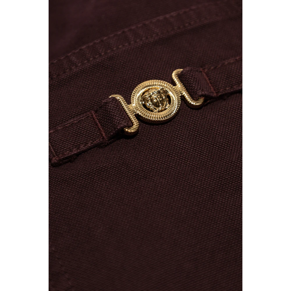 Versace Denim jas Brown Heren