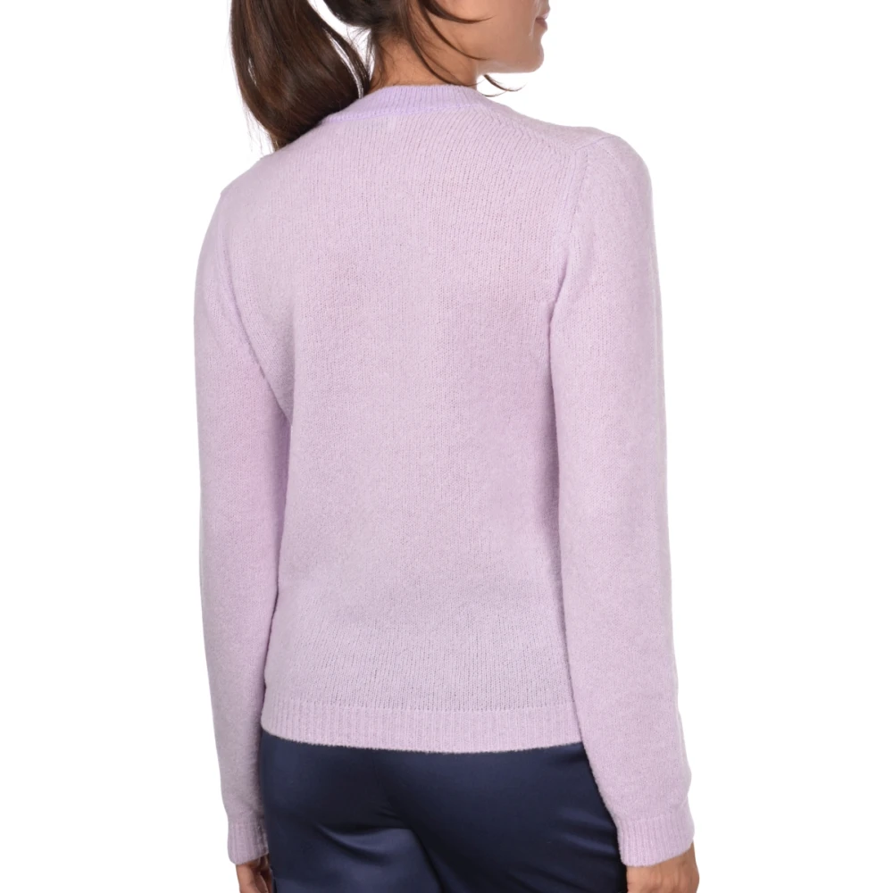 Gran Sasso Bouclé Trui Pink Dames